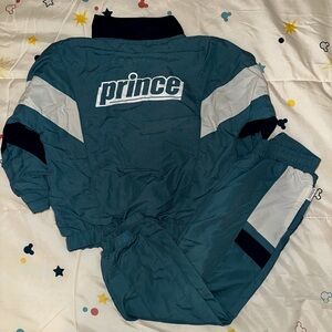 Blue & White Prince Tracksuit